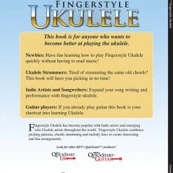 Hal Leonard Kev's QuickStart For Fingerstyle Ukulele Book