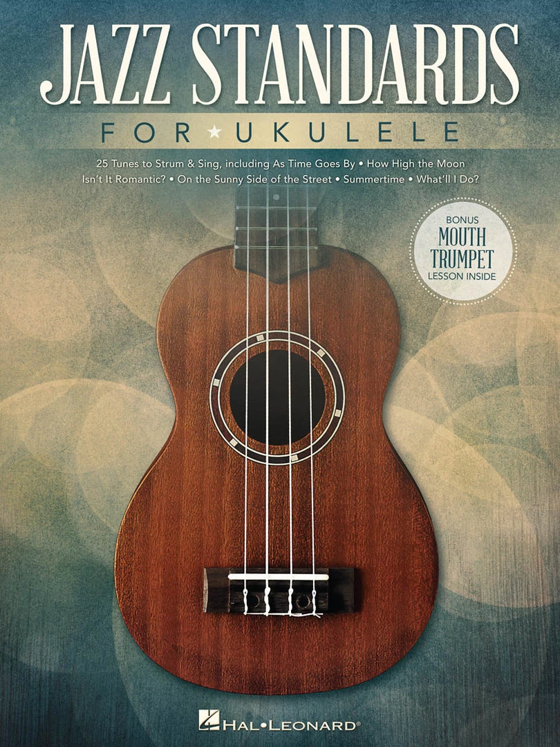 Hal Leonard Books & AV Jazz Standards For Ukulele Songbook