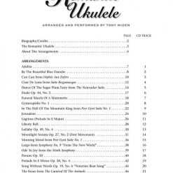 Hal Leonard Books & AV The Romantic Ukulele Songbook W/CD