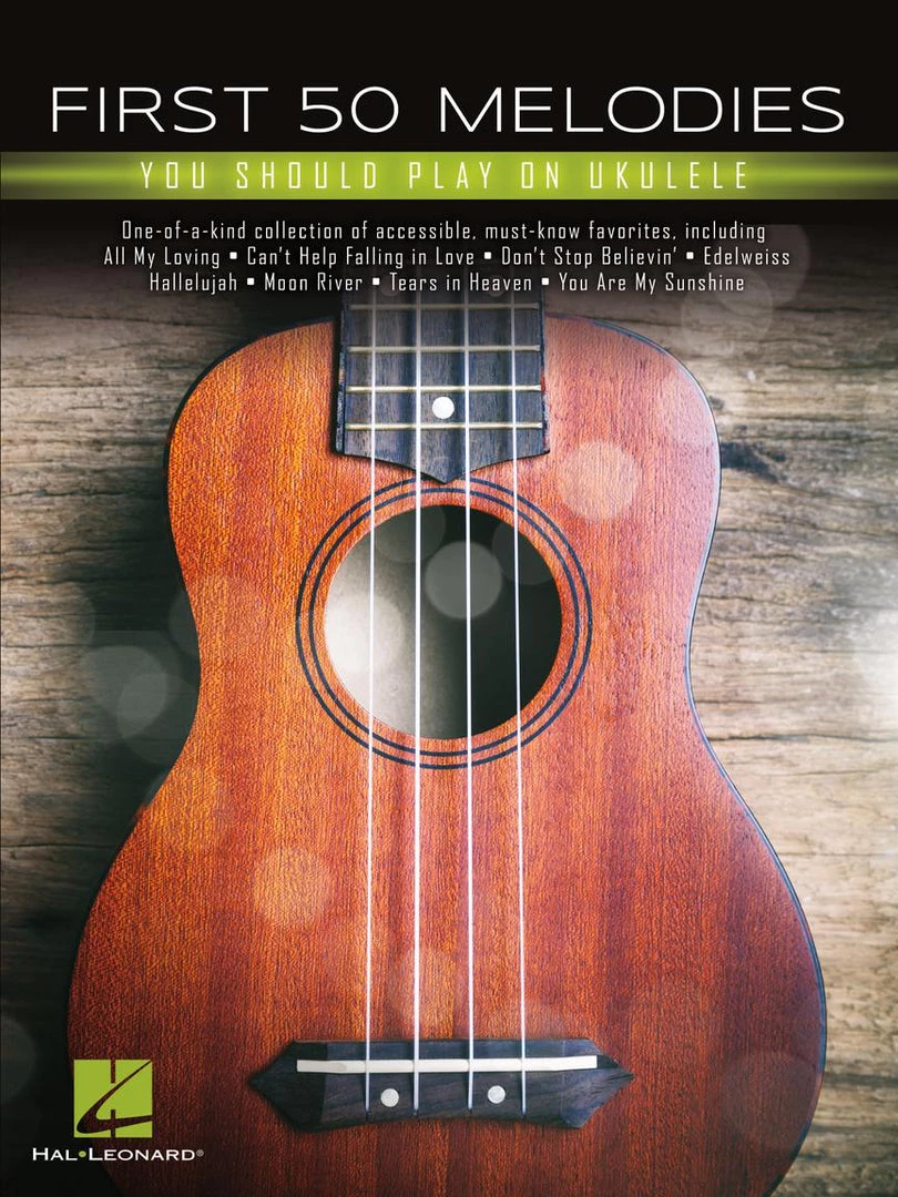 Hal Leonard First 50 Melodies You Should Play On Ukulele Books & AV