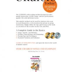 Hal Leonard Play Ukulele Today! – Starter Pack Books W/CD/DVD Books & AV