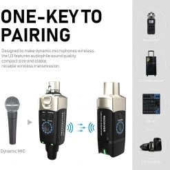 Xvive U3 Plug-on Microphone Wireless System Accessories