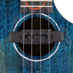 Ukuleles Enya All-Solid Mahogany Concert Ukulele EUC-M6/BLUE (Blue)
