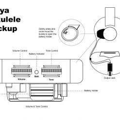 Enya All-Solid Mahogany Concert Ukulele (EUC-M6) Ukuleles