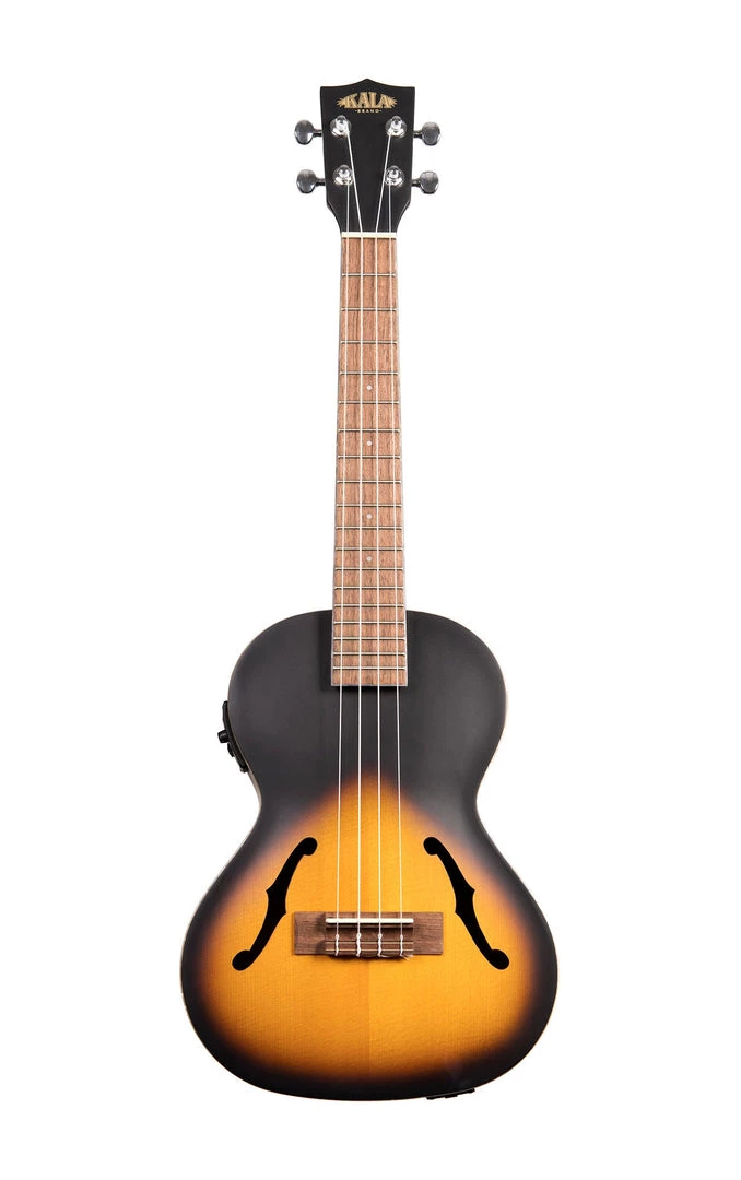Kala Archtop Tenor Ukulele With Pickup (Tobacco Burst) Ukuleles