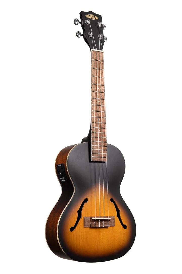 Kala Archtop Tenor Ukulele With Pickup (Tobacco Burst) Ukuleles