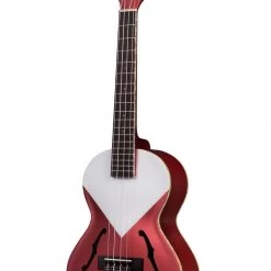 Kala Archtop Tenor Ukulele With Pickup (Chicago Red)