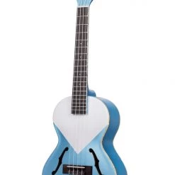 Kala Archtop Tenor Ukulele With Pickup (Lake Shore Blue)