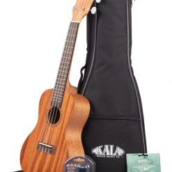 Kala Mahogany Ukulele Bundle (KA-15 Series - 3 Sizes) Ukuleles