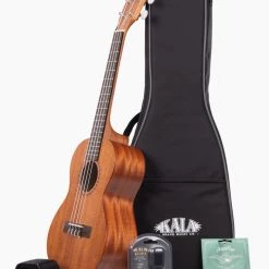 Kala Mahogany Ukulele Bundle (KA-15 Series - 3 Sizes) Ukuleles