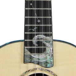 Kai Ukulele Ukuleles Kai All Solid Flame Maple Tenor Ukulele (KT-DB)