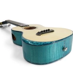 Kai Ukulele Ukuleles Kai All Solid Flame Maple Tenor Ukulele (KT-DB)