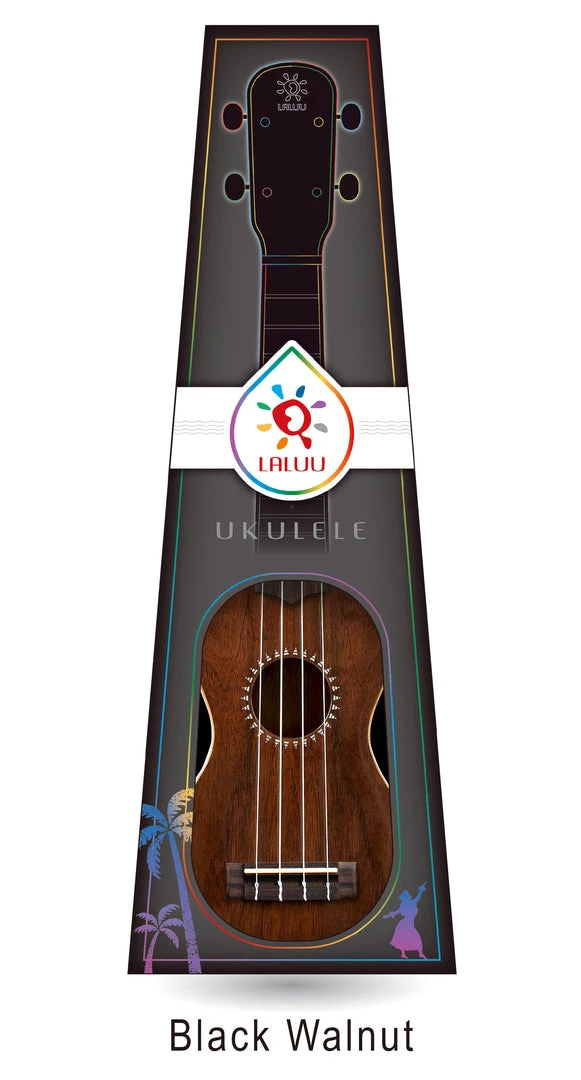 Ukuleles LALUU Black Walnut Ukulele (BW Series)