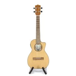 Ukuleles Leho All-Solid Cedar Mahogany Thin-Body Tenor Ukulele (LHUT-CSM-TB Series)