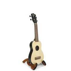 Ukuleles MyLeho Solid Spruce Top Soprano Ukulele (Metal Black)