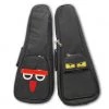 UKULELE MOVEMENT Accessories Padded Ukulele Gigbag (Black With Face)