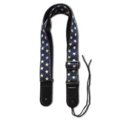 Renegade Ukulele Strap STRAP/SD35 (Dark Blue Denim Large Star)