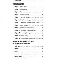 Hal Leonard Books & AV Jake Shimabukuro Ukulele Lessons Book