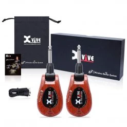 Xvive U2 Rechargeable 2.4GHZ Wireless Instrument Audio Transmitter Audio Accessories