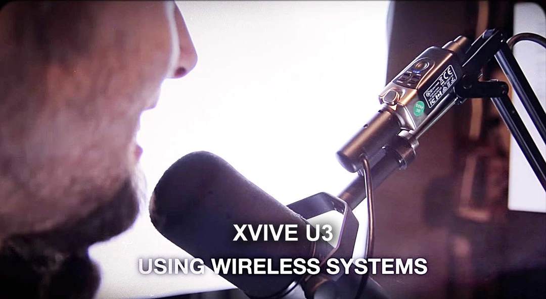 Xvive U3 Plug-on Microphone Wireless System Accessories