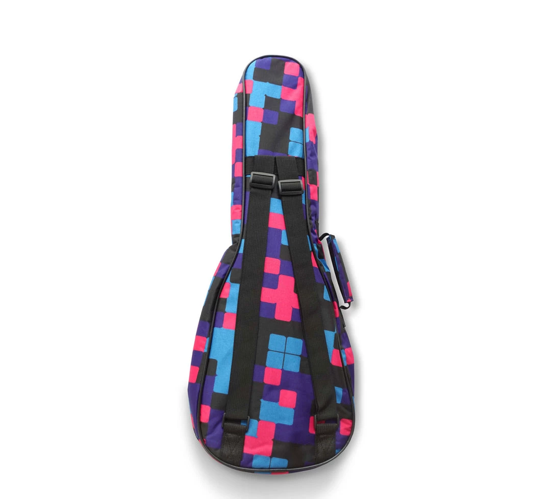 UKULELE MOVEMENT Padded Ukulele Gigbag (Tetris Print)
