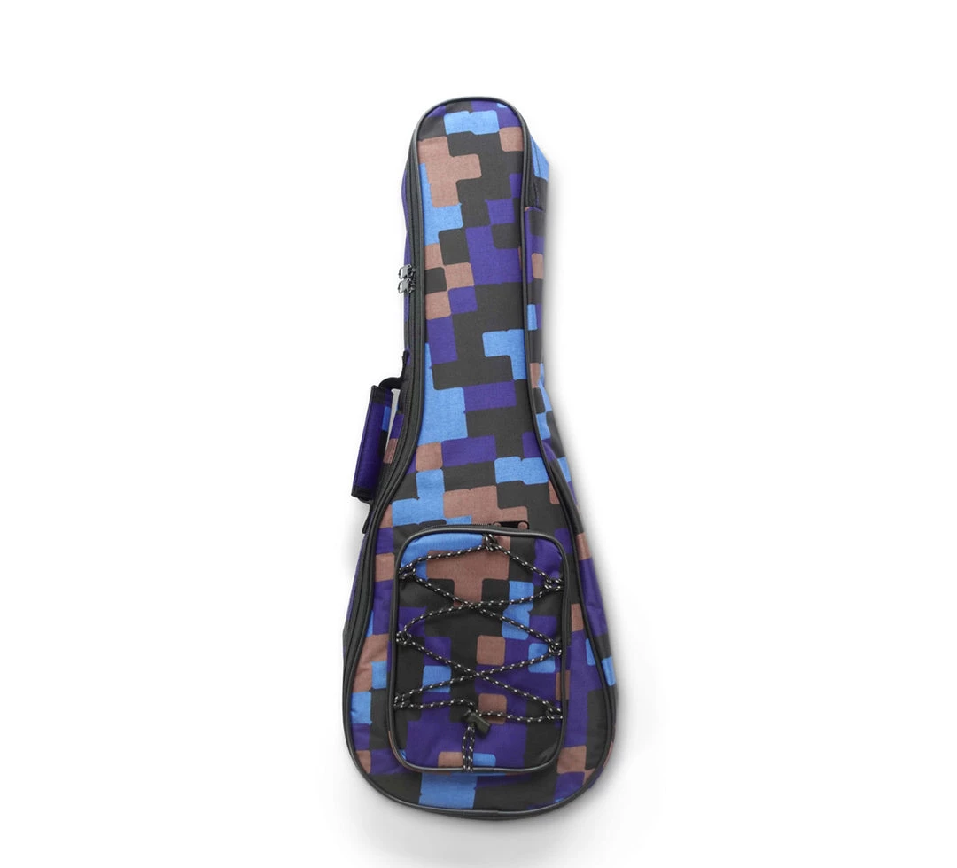 UKULELE MOVEMENT Padded Ukulele Gigbag (Tetris Print)