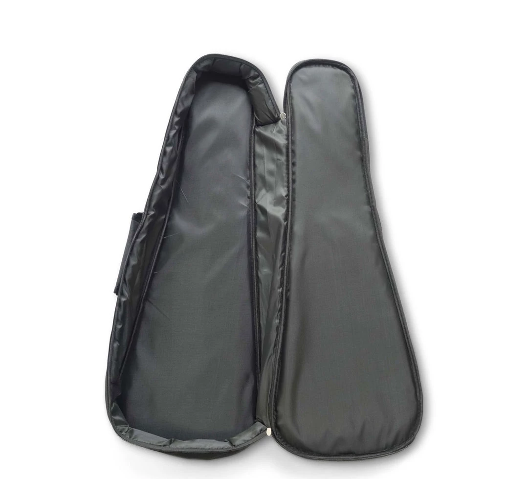 UKULELE MOVEMENT Accessories Padded Ukulele Gigbag (Black With Face)
