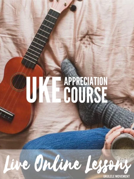 UKULELE MOVEMENT Live Online Ukulele Appreciation Course (1-to-1)