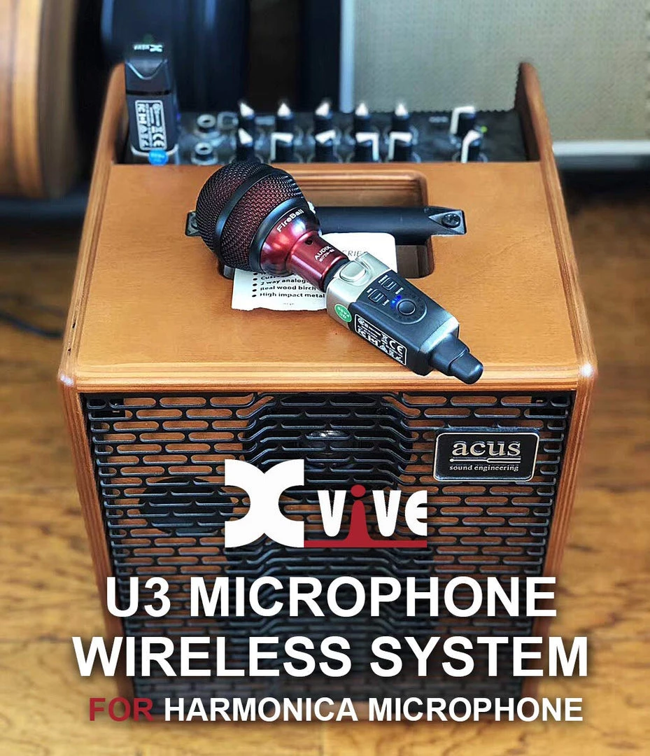 Xvive U3 Plug-on Microphone Wireless System Accessories