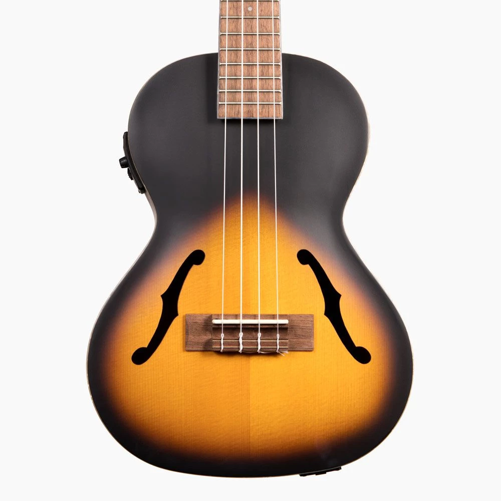 Kala Archtop Tenor Ukulele With Pickup (Tobacco Burst) Ukuleles
