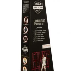 Ukuleles Kala Learn-To-Play Concert Ukulele Starter Kit (Elvis Viva Las Vegas)