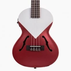 Kala Archtop Tenor Ukulele With Pickup (Chicago Red)
