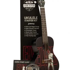 Ukuleles Kala Learn-To-Play Concert Ukulele Starter Kit (Elvis Viva Las Vegas)